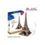 Cubic Fun - Puzzle 3D Turnul Eiffel (Nivel Complex 82 Piese) Cubic Fun - 3